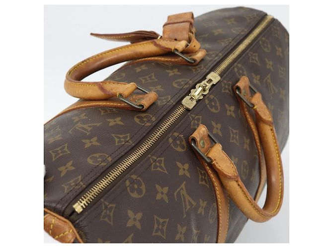LOUIS VUITTON Borsa Boston Monogram Keepall 50 M41426 LV Auth 192652 Monogramma - vista 6
