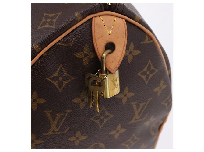 LOUIS VUITTON Bolso Monogram Speedy 35 M41524 LV Auth yk20651SM Monograma - vista 16