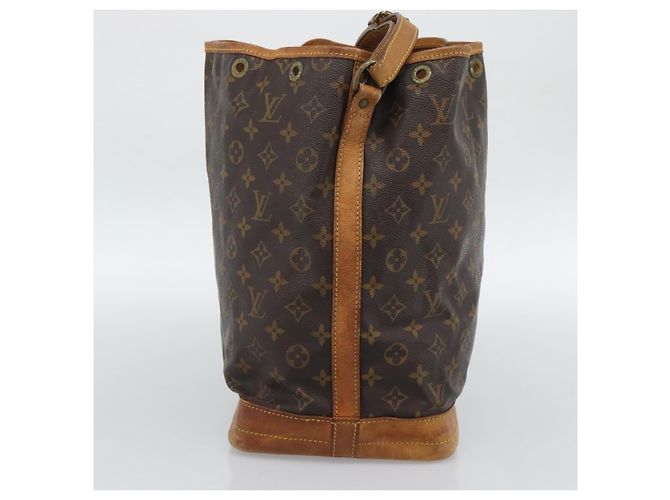LOUIS VUITTON Borsa a Spalla Monogram Noe M42224 LV Auth 192218 Monogramma - vista 4