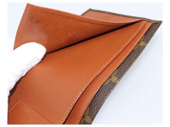 LOUIS VUITTON Monogram Eclipse Portefeuille Marco NM Cartera LV Auth BA14276 Monograma - vista 10