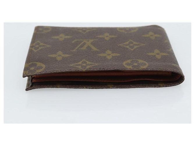 LOUIS VUITTON Monogram Eclipse Portefeuille Marco NM Cartera LV Auth BA14276 Monograma - vista 5