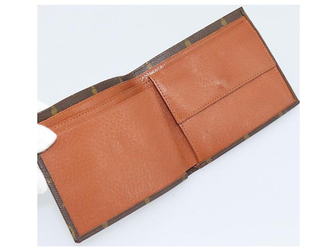 LOUIS VUITTON Monogram Eclipse Portefeuille Marco NM Cartera LV Auth BA14276 Monograma - vista 8
