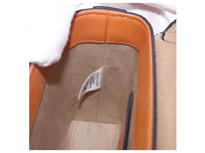 Bolsa de ombro MCM Vicetos em PVC e couro marrom com detalhes dourados Auth ka5379 - vista 18