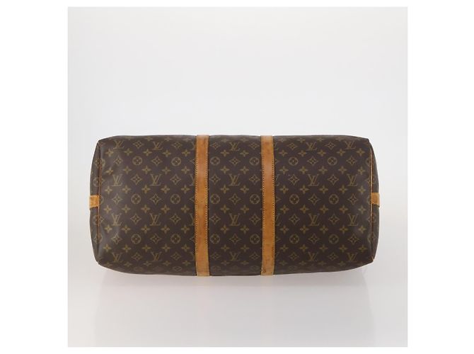 LOUIS VUITTON Monogram Keepall Bandouliere 55 Borsa Boston M41414 LV Auth 192976 Monogramma - vista 12