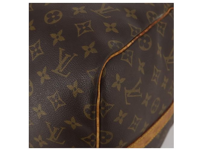 LOUIS VUITTON Monogram Keepall Bandouliere 55 Borsa Boston M41414 LV Auth 192976 Monogramma - vista 13