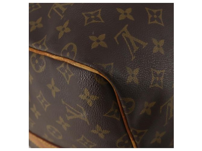 LOUIS VUITTON Monogram Keepall Bandouliere 55 Borsa Boston M41414 LV Auth 192976 Monogramma - vista 16