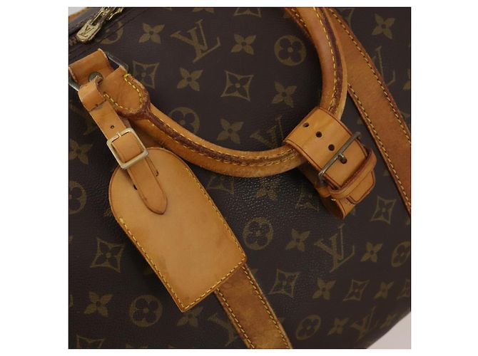 LOUIS VUITTON Monogram Keepall Bandouliere 55 Borsa Boston M41414 LV Auth 192976 Monogramma - vista 19