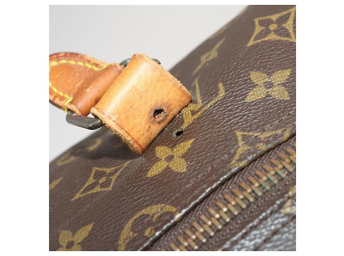 LOUIS VUITTON Monogram Keepall Bandouliere 55 Borsa Boston M41414 LV Auth 192976 Monogramma - vista 21
