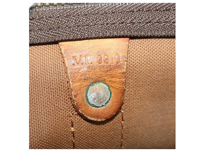 LOUIS VUITTON Monogram Keepall Bandouliere 55 Borsa Boston M41414 LV Auth 192976 Monogramma - vista 25