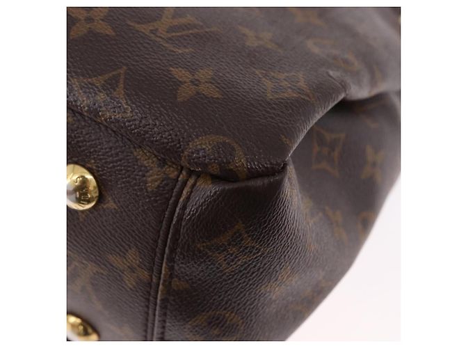LOUIS VUITTON Borsa Monogram Pallas MM 2way Rossa M41175 LV Auth ep15485 Rosso Monogramma - vista 16