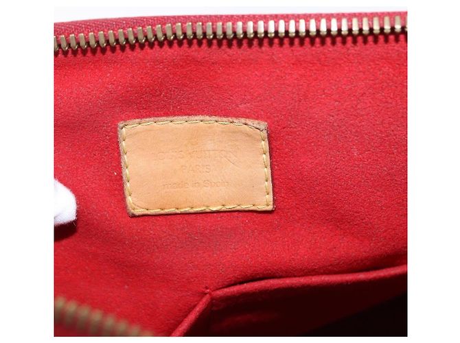 LOUIS VUITTON Borsa Monogram Pallas MM 2way Rossa M41175 LV Auth ep15485 Rosso Monogramma - vista 19