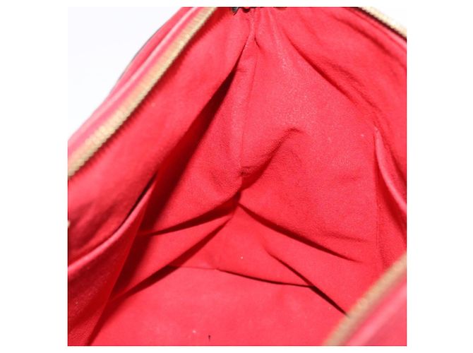 LOUIS VUITTON Borsa Monogram Pallas MM 2way Rossa M41175 LV Auth ep15485 Rosso Monogramma - vista 21