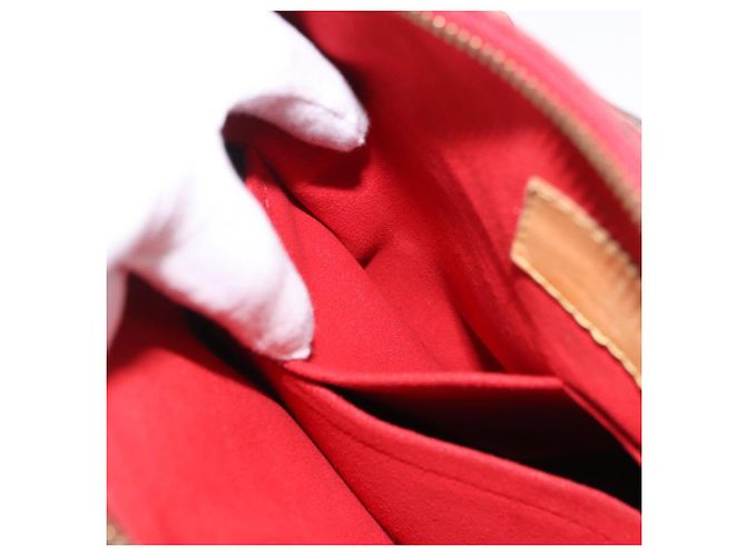 LOUIS VUITTON Borsa Monogram Pallas MM 2way Rossa M41175 LV Auth ep15485 Rosso Monogramma - vista 24
