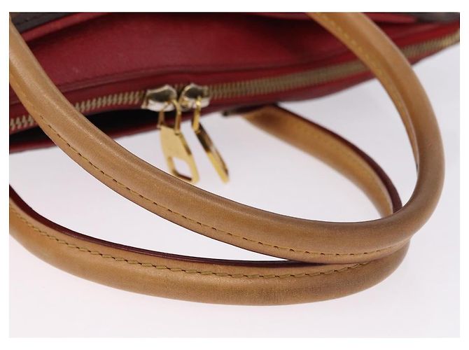 LOUIS VUITTON Borsa Monogram Pallas MM 2way Rossa M41175 LV Auth ep15485 Rosso Monogramma - vista 7