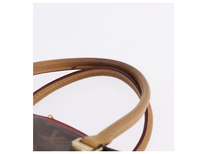 LOUIS VUITTON Borsa Monogram Pallas MM 2way Rossa M41175 LV Auth ep15485 Rosso Monogramma - vista 8