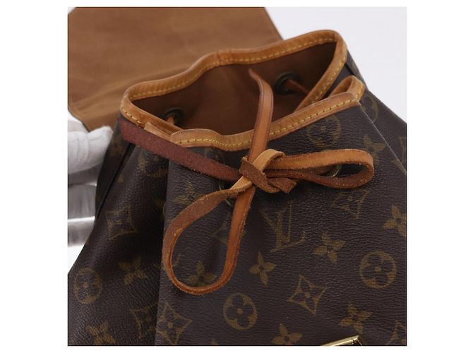LOUIS VUITTON Zaino Monogram Montsouris GM M51135 LV Auth 192651A Monogramma - vista 10