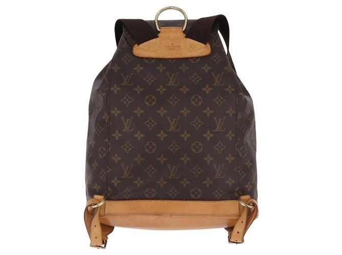 LOUIS VUITTON Zaino Monogram Montsouris GM M51135 LV Auth 192651A Monogramma - vista 2