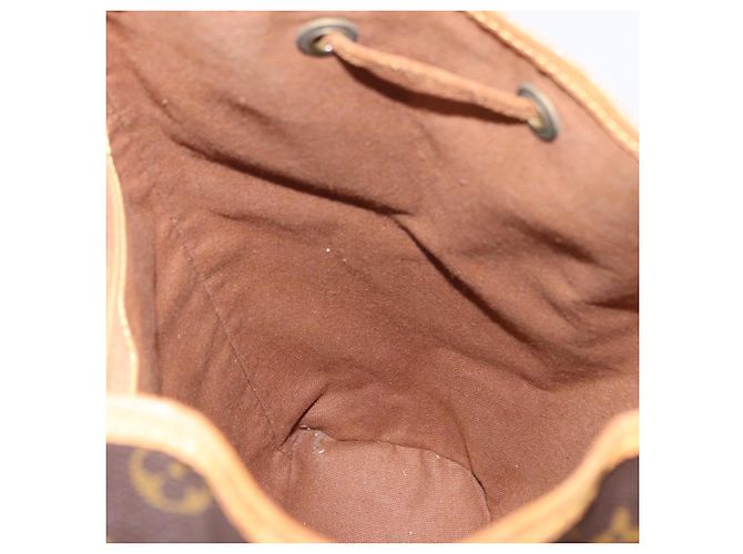 LOUIS VUITTON Zaino Monogram Montsouris GM M51135 LV Auth 192651A Monogramma - vista 23