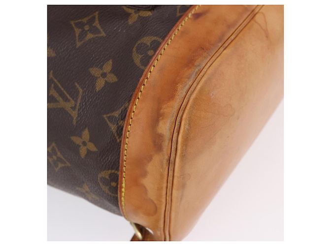 LOUIS VUITTON Zaino Monogram Montsouris GM M51135 LV Auth 192651A Monogramma - vista 9