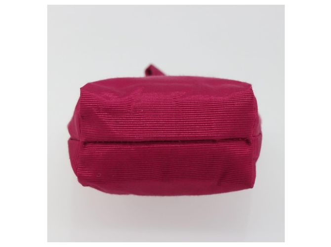Céline CELINE Circle Pouch Nylon Rosa Goldfarben Auth ar14102 Pink - Ansicht 9
