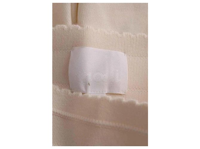 Autre Marque Ecru weite Hose Roh - Ansicht 5