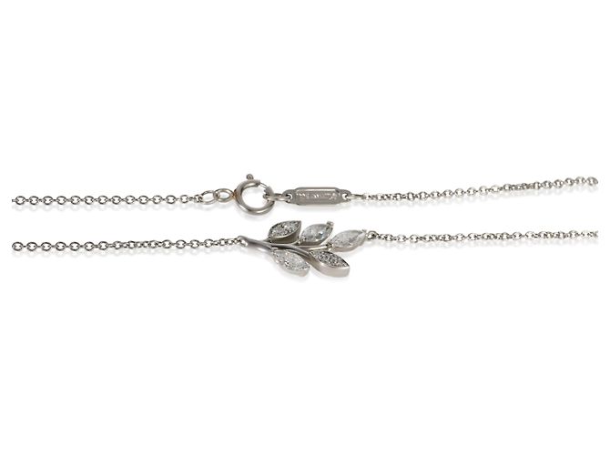 Collana Victoria Vine in platino e diamanti Tiffany & Co. - vista 2