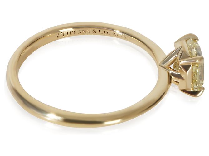 Tiffany & Co. 0,79 ct Cushion Diamant Tiffany True Verlobungsring - Ansicht 2