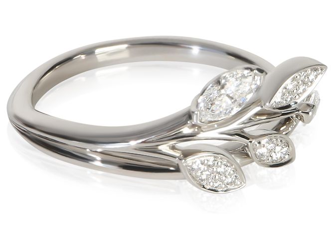 Tiffany & Co. Victoria Vine Ring aus Platin und Diamanten - Ansicht 4