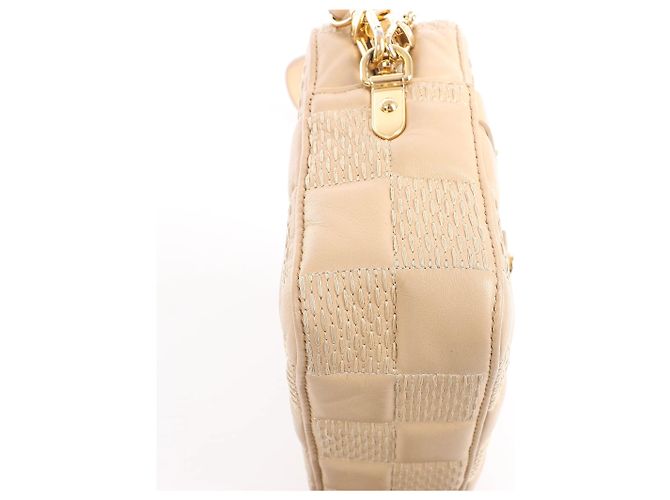 Louis Vuitton Troca MM Damier Quilt Crossbody Bag in Beige M59111 - view 8