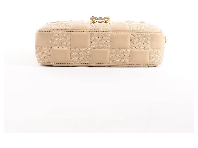 Louis Vuitton Troca MM Damier Quilt Crossbody Bag in Beige M59111 - view 9