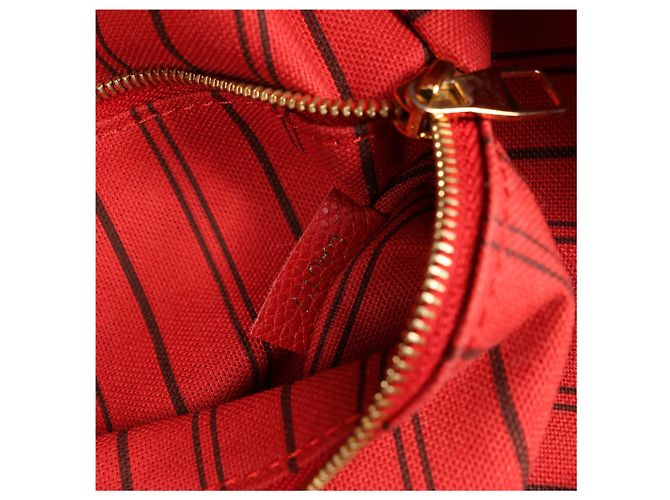 Twist Zaino Louis Vuitton Sorbonne Monogram Empreinte in Rosso M44015 - vista 13
