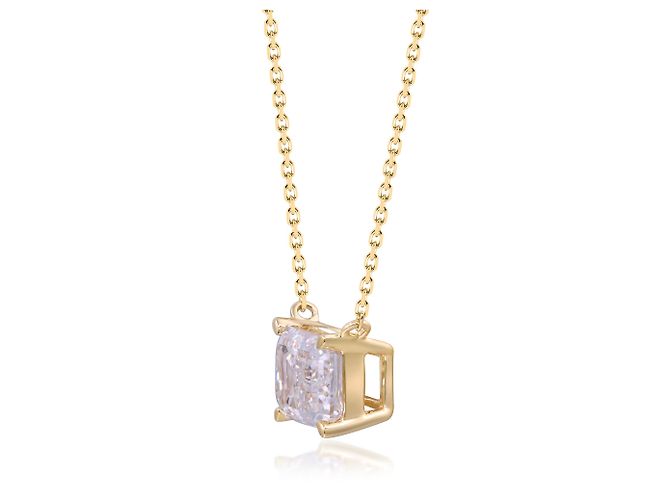 Autre Marque Collana in oro giallo 2.12 ctw con diamanti creati in laboratorio - vista 3