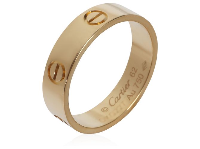Anello Love in oro giallo Cartier - vista 2