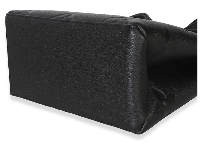 Louis Vuitton Petit Palais in pelle Monogram Giant Empreinte nero - vista 6