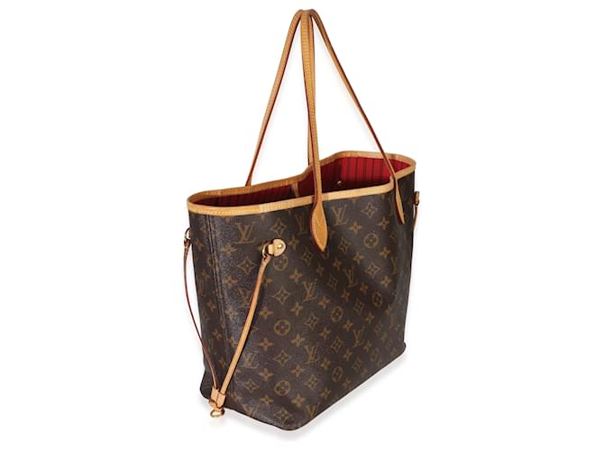 Louis Vuitton Monogram Canvas Neverfull MM Marrone - vista 4