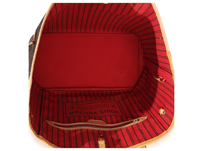 Louis Vuitton Monogram Canvas Neverfull MM Marrone - vista 5