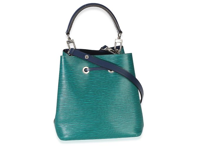 Néonoé Louis Vuitton Emerald Indigo Epi Neonoe BB Verde - vista 2
