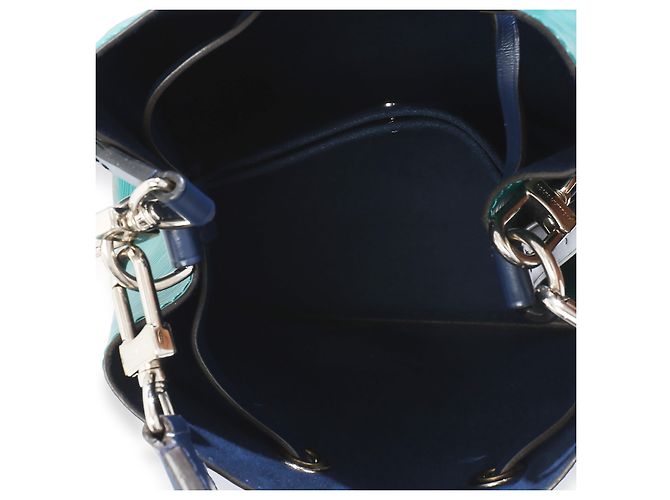 Néonoé Louis Vuitton Emerald Indigo Epi Neonoe BB Verde - vista 5