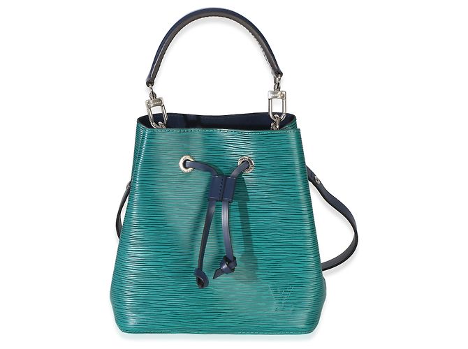 Néonoé Louis Vuitton Emerald Indigo Epi Neonoe BB Verde - vista 6