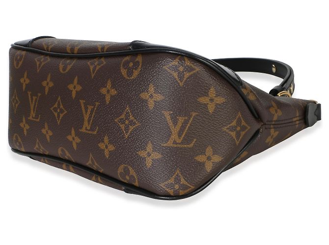 Louis Vuitton Boulogne NM in tela Monogram nera Marrone - vista 6