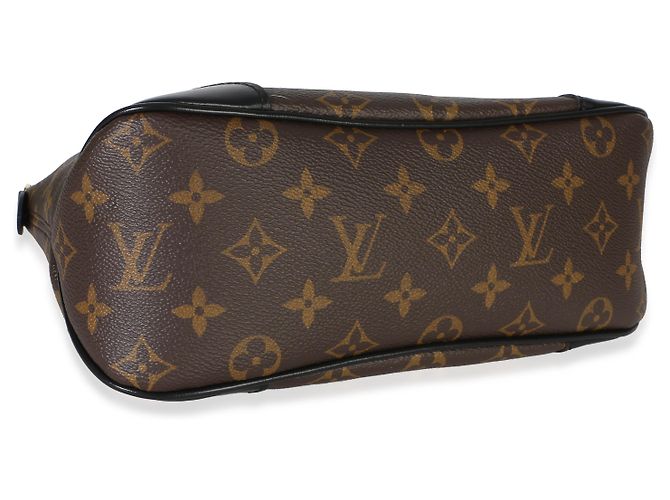 Louis Vuitton Boulogne NM in tela Monogram nera Marrone - vista 7