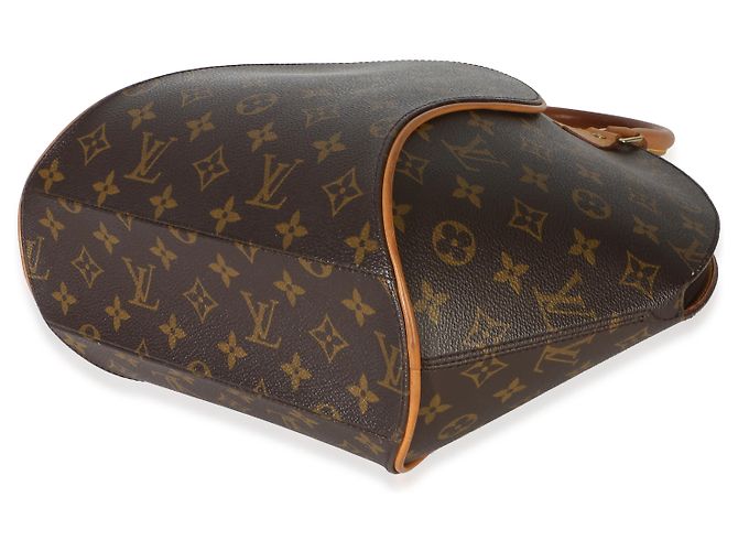 Louis Vuitton Vintage Monogram Canvas Ellipse MM Marrone - vista 6