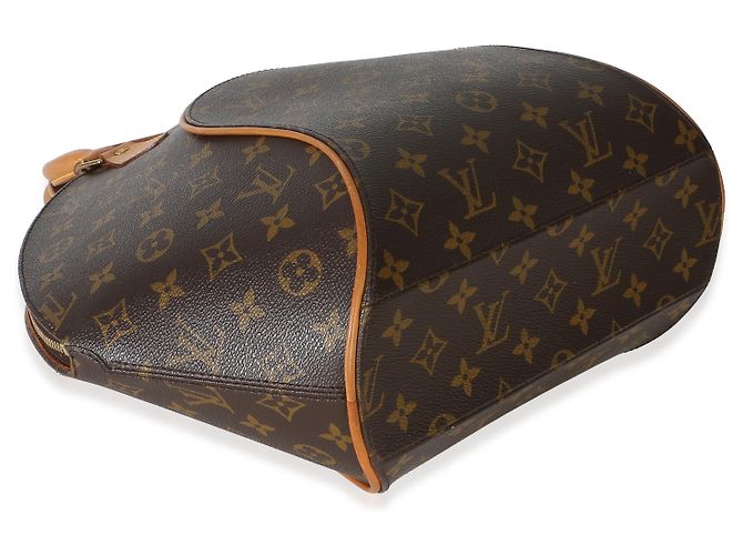 Louis Vuitton Vintage Monogram Canvas Ellipse MM Marrone - vista 7