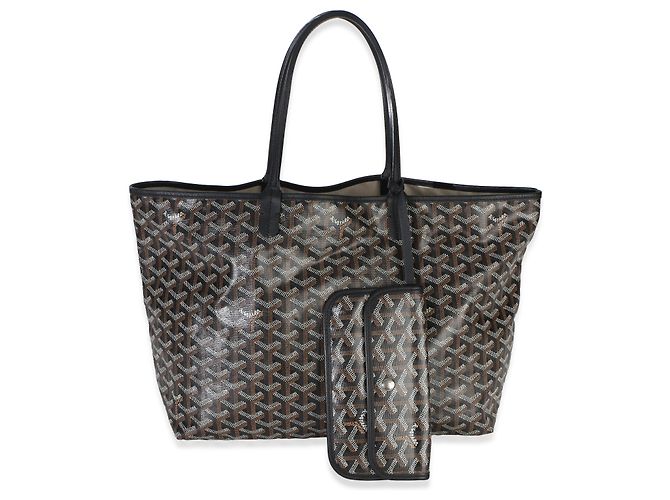 Goyard Goyardine Canvas Schwarz Saint Louis PM - Ansicht 8