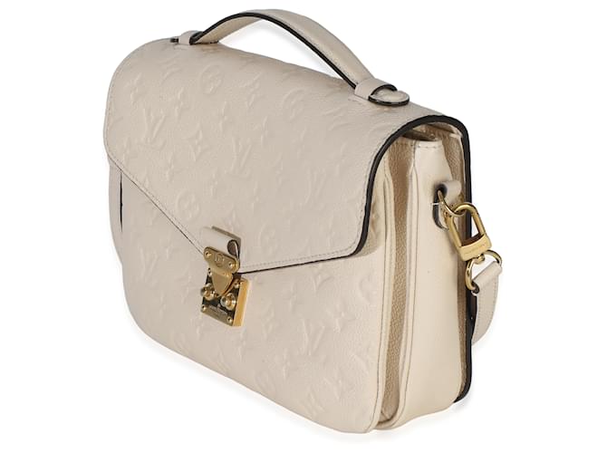 Louis Vuitton Pochette Metis Empreinte Creme Beige - Ansicht 3