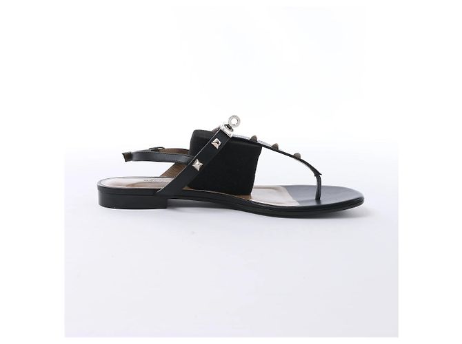Kelly Hermès Sandali Olivia in pelle HERMES, Nero, Taglia EU 38.5 - vista 8