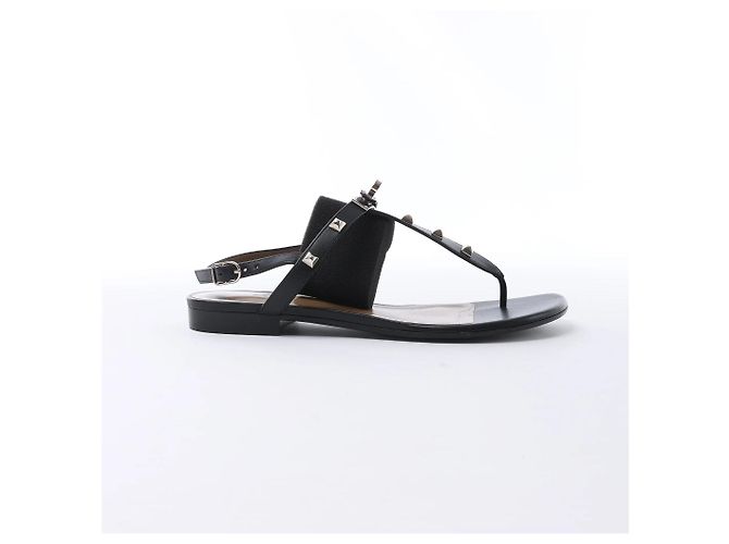 Kelly Hermès Sandali Olivia in pelle HERMES, Nero, Taglia EU 38.5 - vista 9