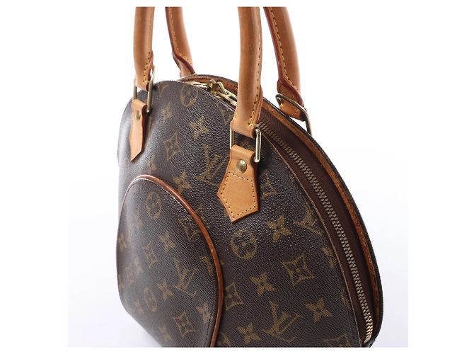 Borsa Louis Vuitton Ellipse PM Monogram Canvas Marrone M51127 - vista 3