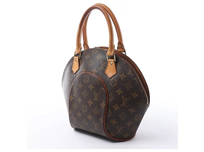 Borsa Louis Vuitton Ellipse PM Monogram Canvas Marrone M51127 - vista 4