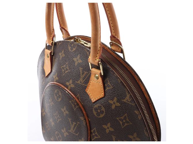 Borsa Louis Vuitton Ellipse PM Monogram Canvas Marrone M51127 - vista 5